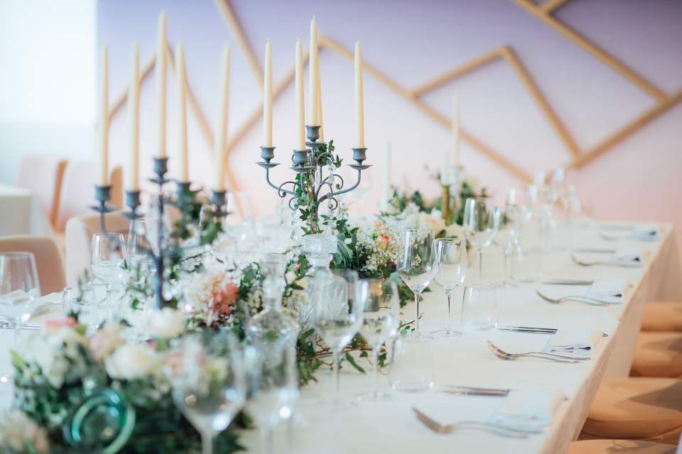 Salle de reception pour un mariage à aix les bains